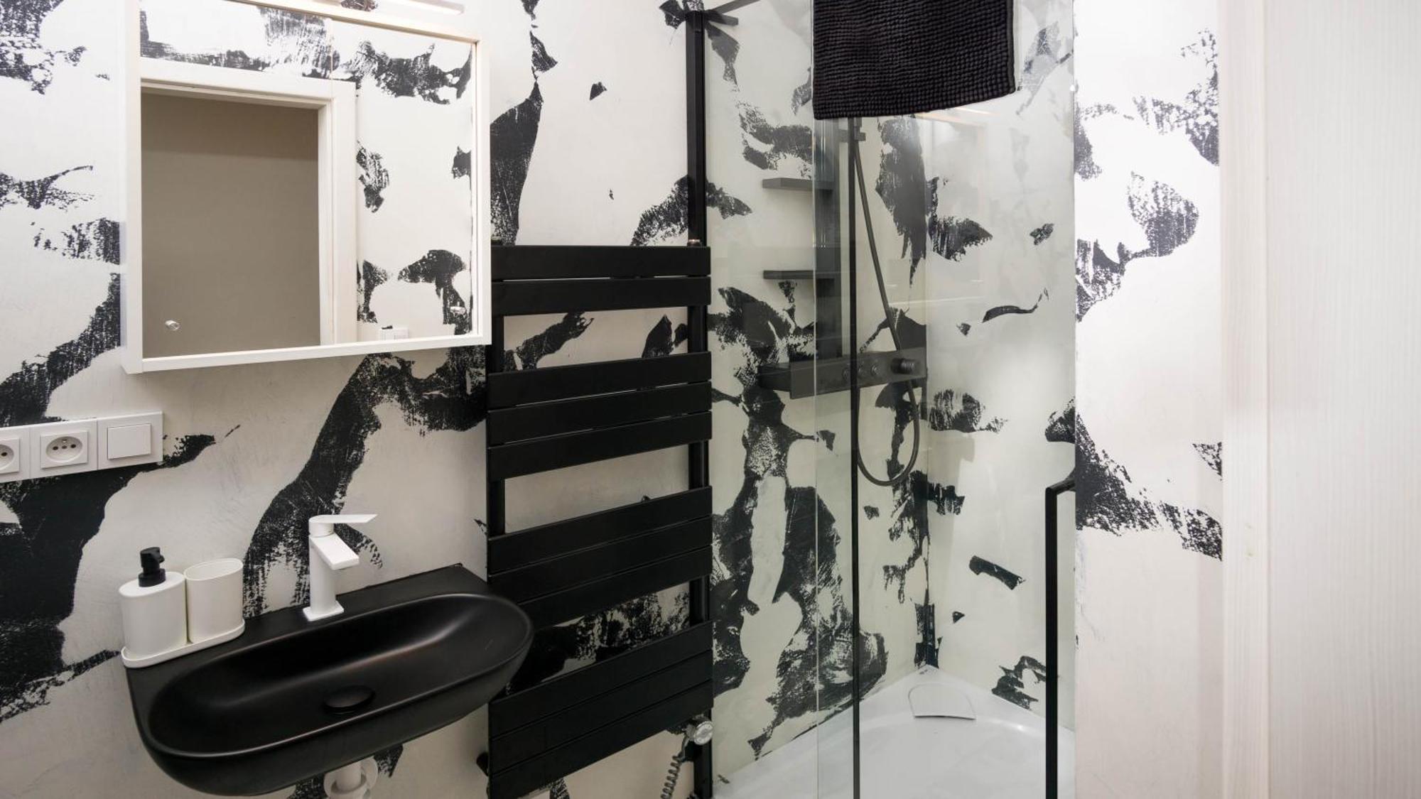 Black & White Apartment Prague By Wenceslas Square And Muzeum ภายนอก รูปภาพ