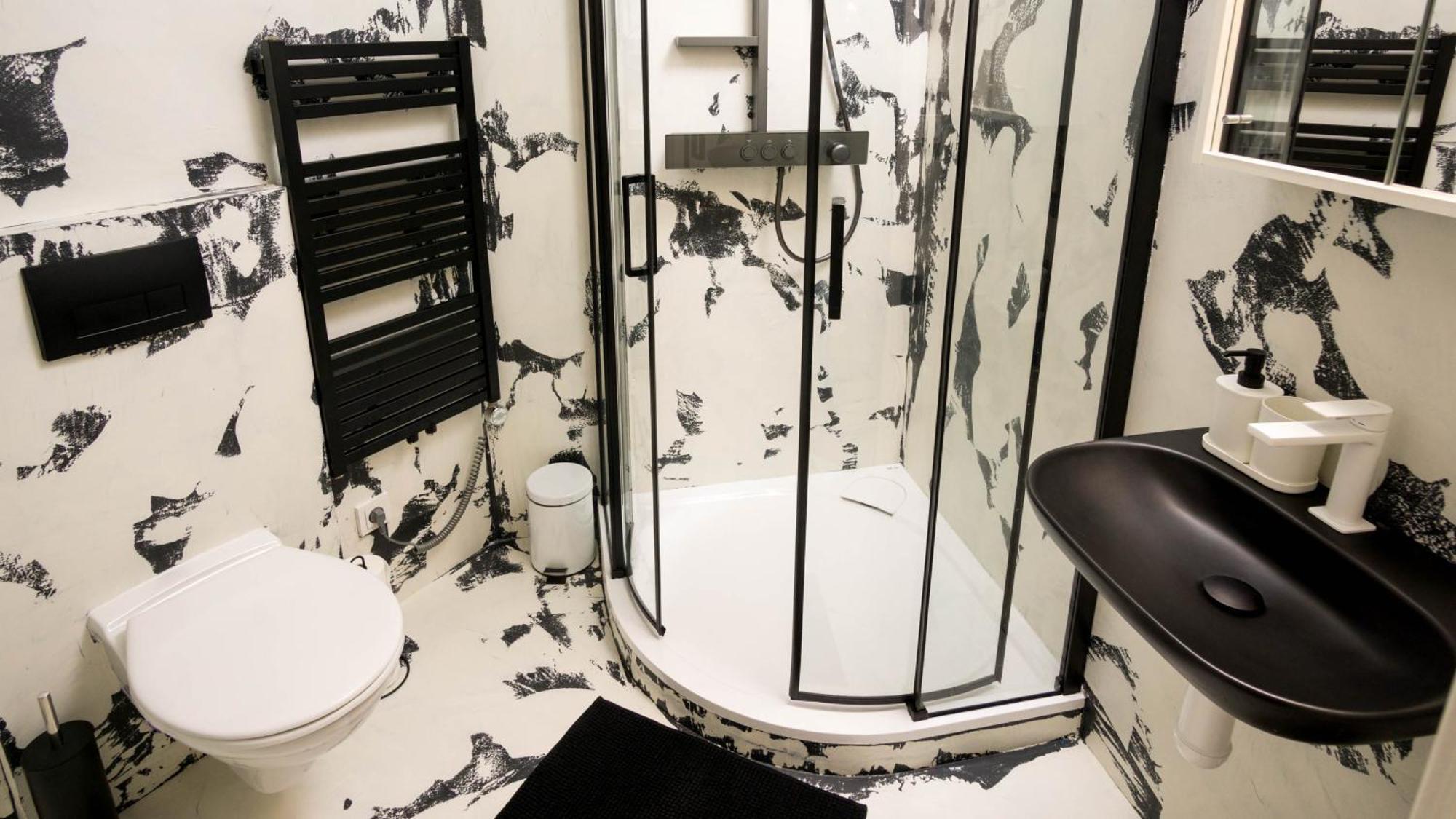 Black & White Apartment Prague By Wenceslas Square And Muzeum ภายนอก รูปภาพ