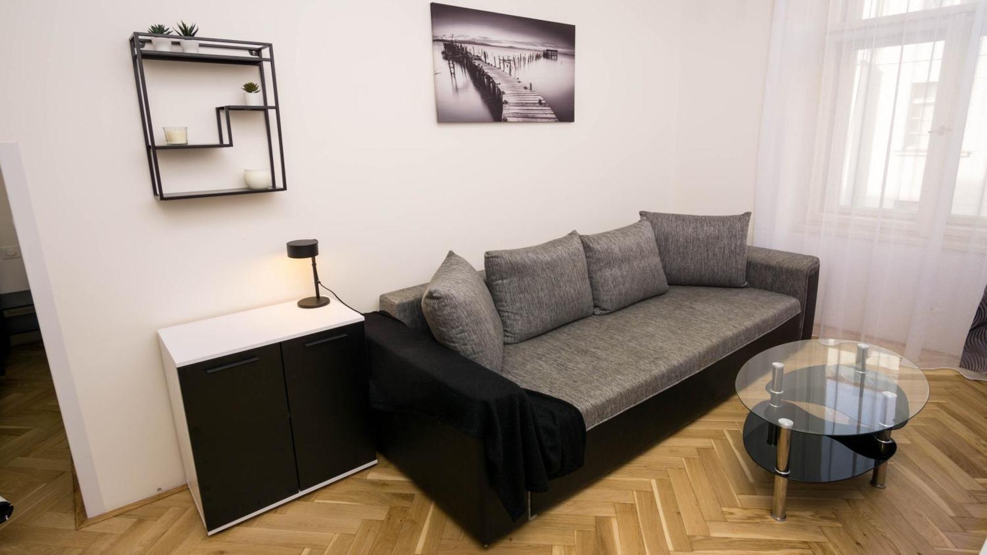 Black & White Apartment Prague By Wenceslas Square And Muzeum ห้อง รูปภาพ